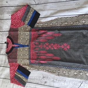 Kurta or Dress with Beautiful Embroidery